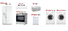 You choose your appliances (White or Silver)