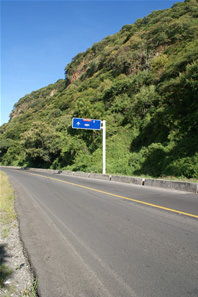 Carretera en Riberas del Pilar